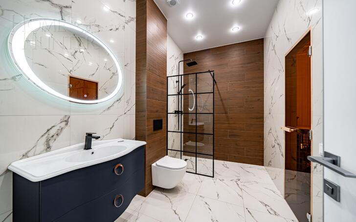 2-этажный коттедж 250 м² с отделкой