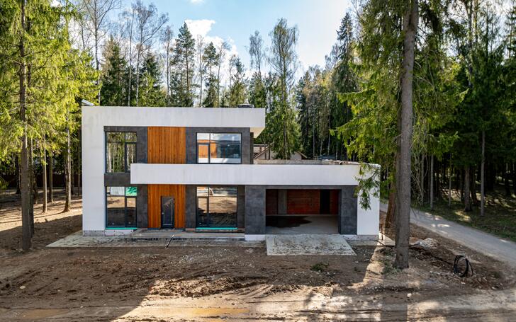 2-этажный коттедж 549 м² без отделки