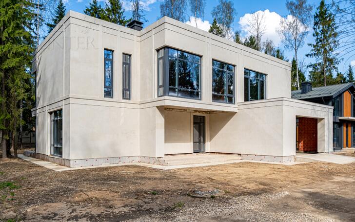 2-этажный коттедж 520 м² без отделки