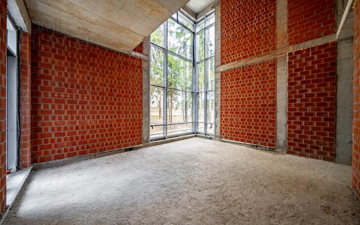 2-этажный коттедж 520 м² без отделки