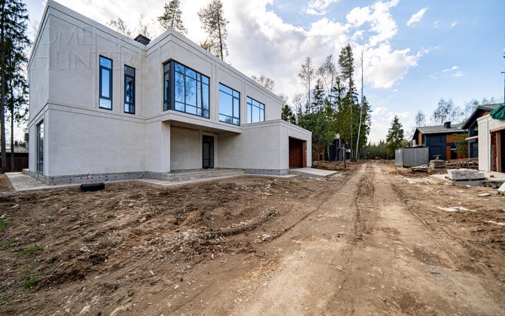 2-этажный коттедж 549 м² без отделки