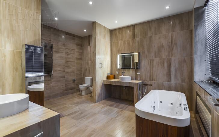 2-этажный коттедж 640 м² с отделкой