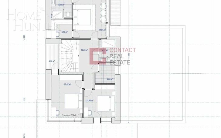 2-этажный коттедж 315 м² без отделки