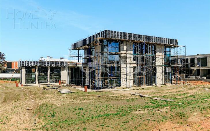 2-этажный коттедж 595 м² без отделки