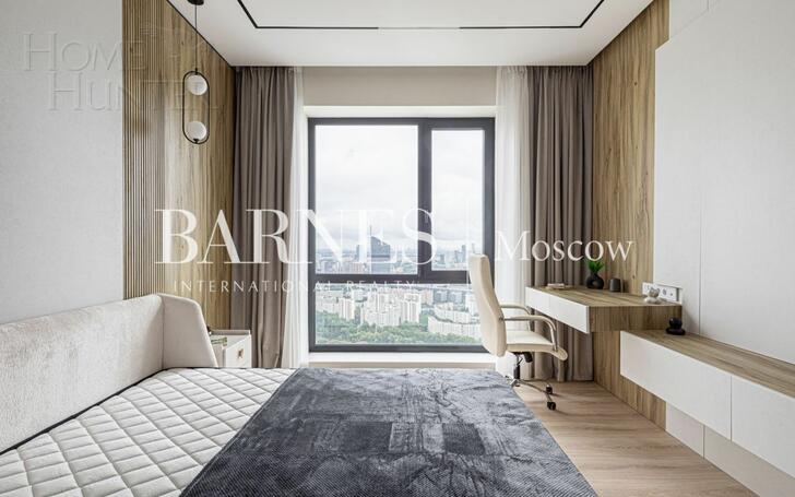 4-КОМН. КВАРТИРА С ОТДЕЛКОЙ 114.7 М² НА 56 ЭТАЖЕ
