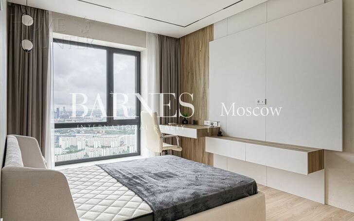 4-КОМН. КВАРТИРА С ОТДЕЛКОЙ 114.7 М² НА 56 ЭТАЖЕ