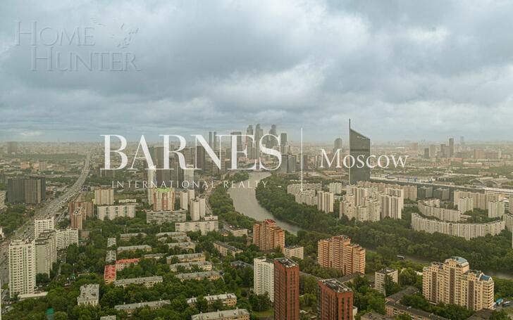 4-КОМН. КВАРТИРА С ОТДЕЛКОЙ 114.7 М² НА 56 ЭТАЖЕ