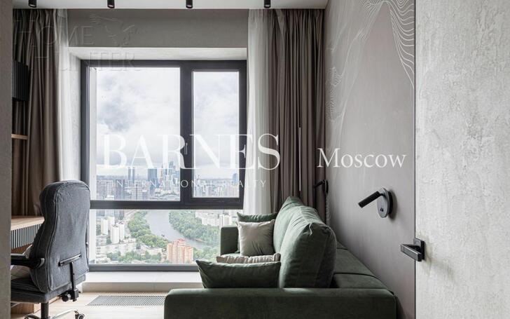 4-КОМН. КВАРТИРА С ОТДЕЛКОЙ 114.7 М² НА 56 ЭТАЖЕ
