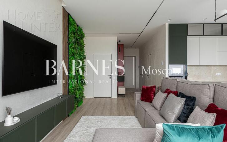 4-КОМН. КВАРТИРА С ОТДЕЛКОЙ 114.7 М² НА 56 ЭТАЖЕ