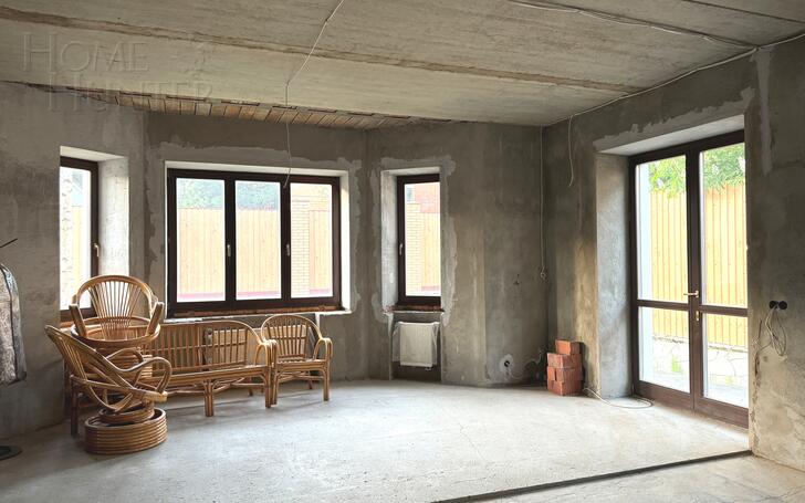 2-этажный коттедж 550 м² без отделки