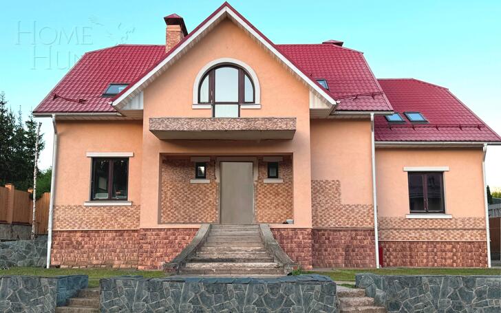 2-этажный коттедж 550 м² без отделки