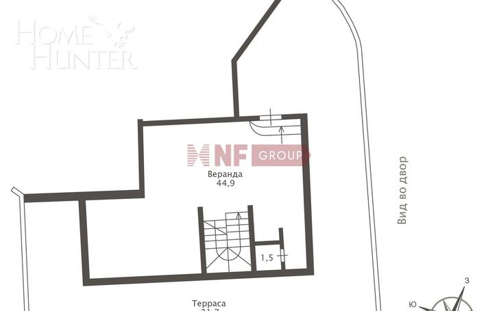 3-УРОВНЕВЫЙ ПЕНТХАУС С ОТДЕЛКОЙ 363 М² НА 9 ЭТАЖЕ