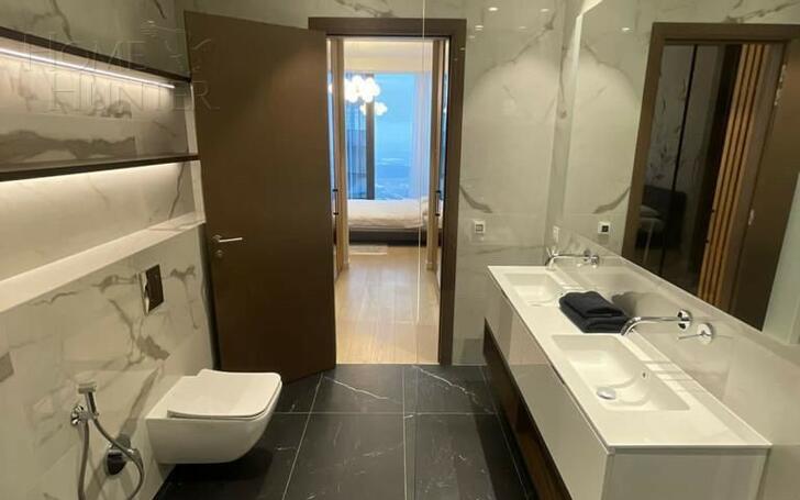 3-КОМН. АПАРТАМЕНТЫ С ОТДЕЛКОЙ 126.3 М² НА 68 ЭТАЖЕ