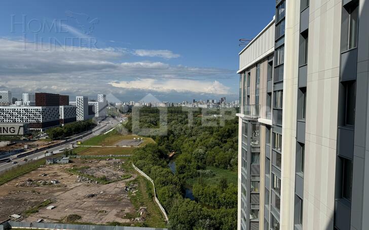 1-КОМН. КВАРТИРА С ОТДЕЛКОЙ 60 М² НА 17 ЭТАЖЕ