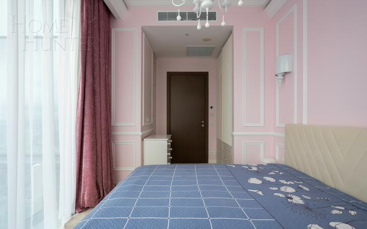 3-КОМН. АПАРТАМЕНТЫ С ОТДЕЛКОЙ 126.3 М² НА 68 ЭТАЖЕ