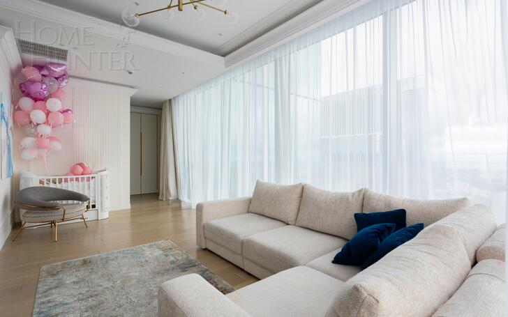 3-КОМН. АПАРТАМЕНТЫ С ОТДЕЛКОЙ 126.3 М² НА 68 ЭТАЖЕ