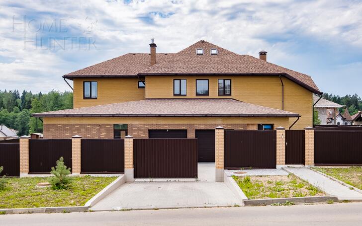 2-этажный коттедж 476 м² без отделки