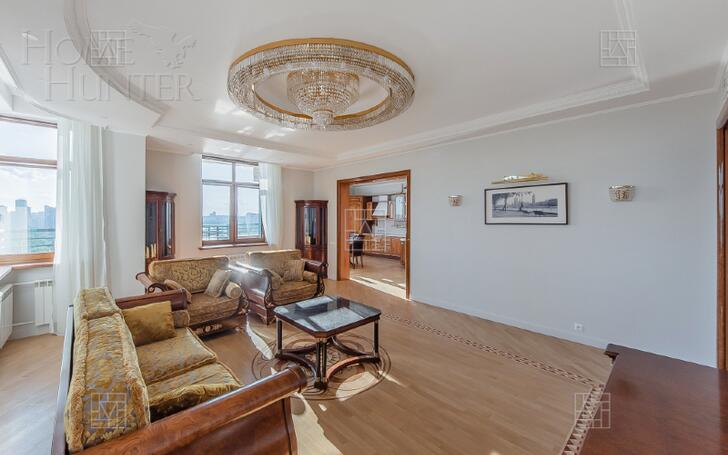 4-КОМН. КВАРТИРА С ОТДЕЛКОЙ 201.4 М² НА 13 ЭТАЖЕ