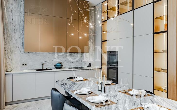 4-КОМН. АПАРТАМЕНТЫ С ОТДЕЛКОЙ 193 М² НА 1 ЭТАЖЕ