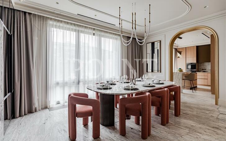 5-КОМН. АПАРТАМЕНТЫ С ОТДЕЛКОЙ 193 М² НА 2 ЭТАЖЕ