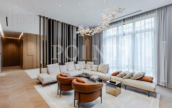 4-КОМН. АПАРТАМЕНТЫ С ОТДЕЛКОЙ 193 М² НА 1 ЭТАЖЕ