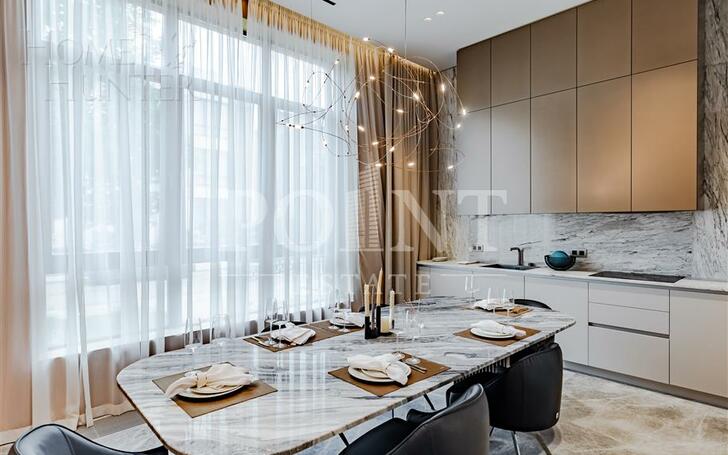 4-КОМН. АПАРТАМЕНТЫ С ОТДЕЛКОЙ 193 М² НА 1 ЭТАЖЕ