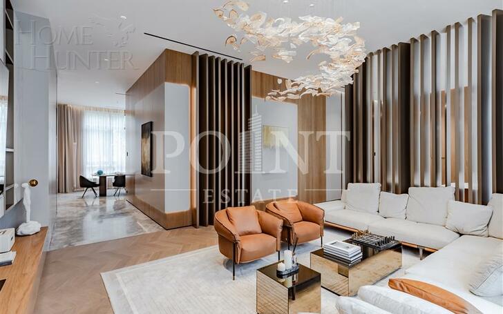 4-КОМН. АПАРТАМЕНТЫ С ОТДЕЛКОЙ 193 М² НА 1 ЭТАЖЕ
