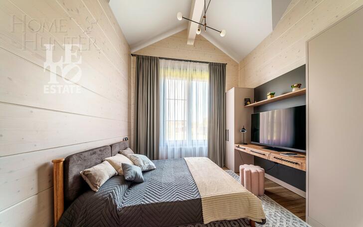 1-этажный коттедж 180 м² с отделкой