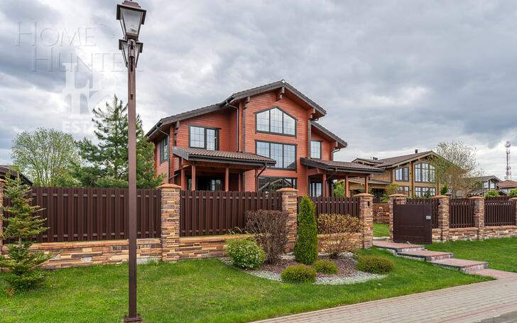 2-этажный коттедж 340 м² с отделкой