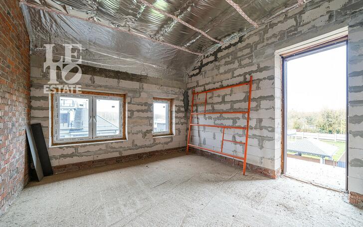 2-этажный коттедж 500 м² без отделки