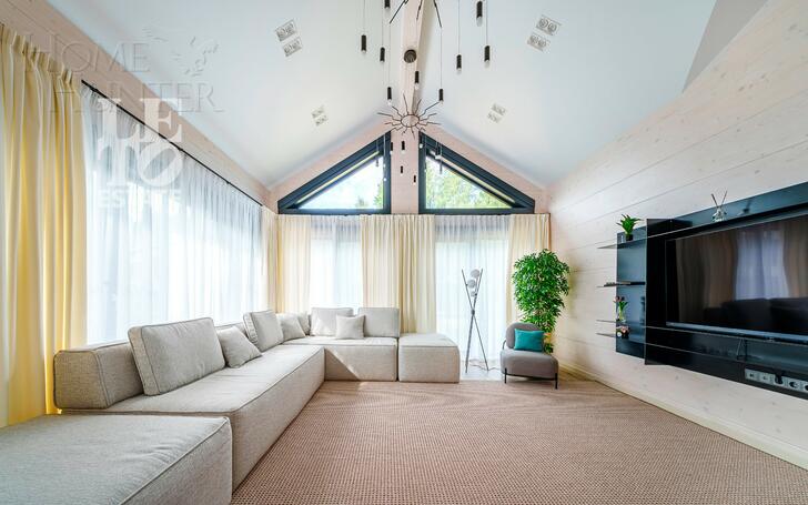 1-этажный коттедж 180 м² с отделкой