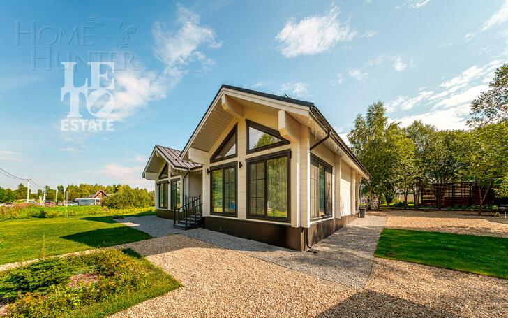1-этажный коттедж 180 м² с отделкой