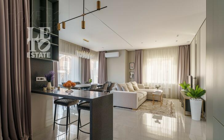 2-этажный коттедж 242.4 м² с отделкой