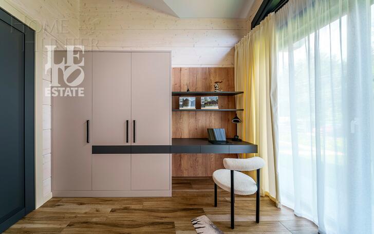 1-этажный коттедж 180 м² с отделкой