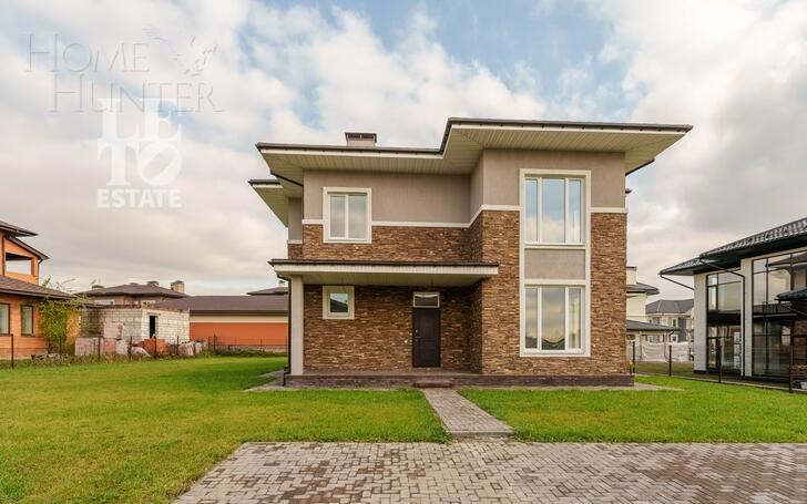 2-этажный коттедж 307 м² с отделкой