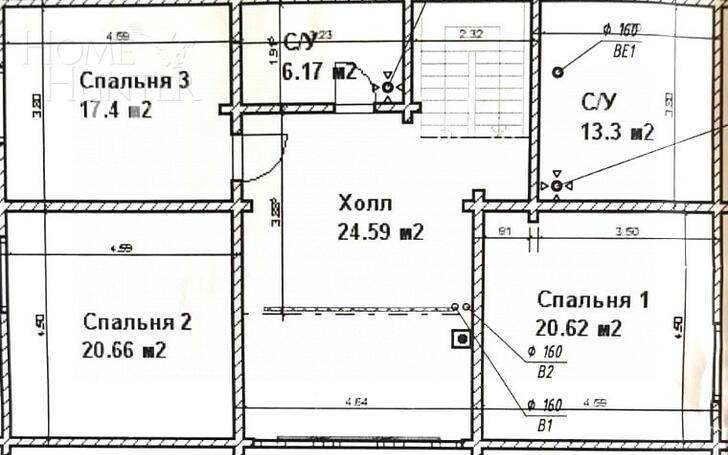2-этажный коттедж 219 м² с отделкой