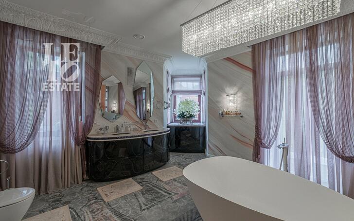 3-этажный коттедж 1 200 м² с отделкой