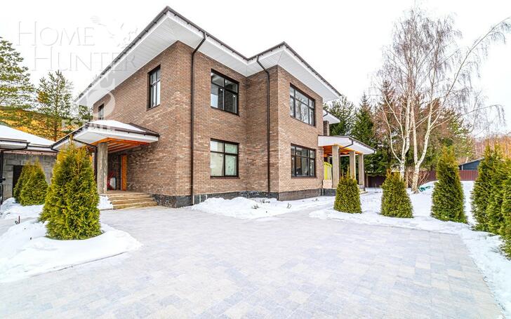 2-этажный коттедж 340 м² без отделки