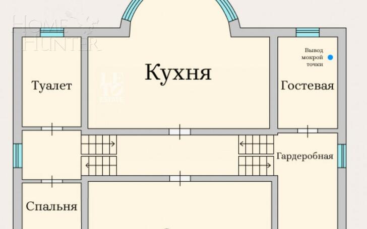 3-этажный коттедж 673.2 м² с отделкой