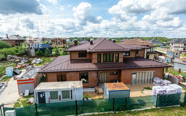 2-этажный коттедж 480 м² без отделки
