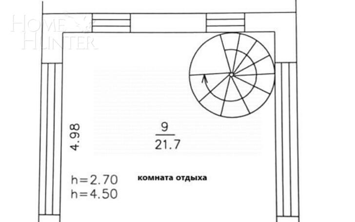 3-этажный коттедж 157.9 м² с отделкой