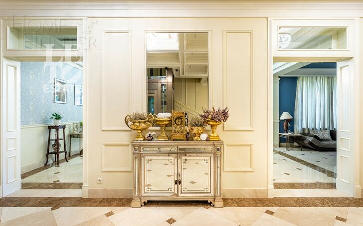 3-этажный коттедж 750 м² с отделкой