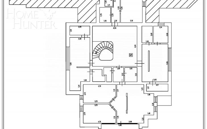 2-этажный коттедж 675.8 м² с отделкой