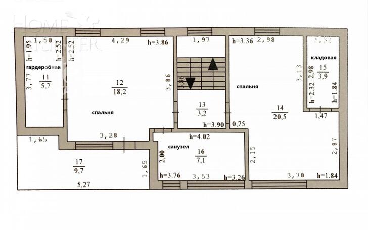 2-этажный коттедж 220 м² с отделкой