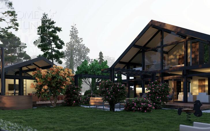 2-этажный коттедж 190 м² с отделкой