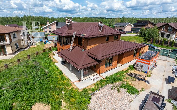 2-этажный коттедж 480 м² без отделки