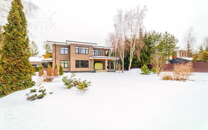 2-этажный коттедж 340 м² без отделки