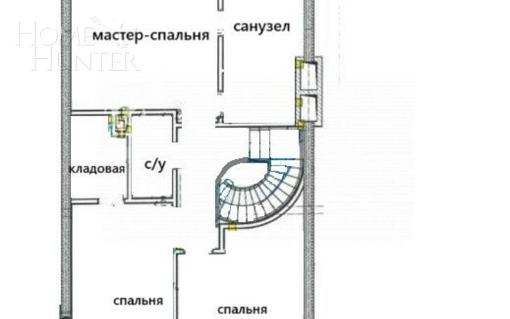 3-этажный таунхаус 250 м² с отделкой