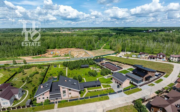 2-этажный коттедж 480 м² без отделки
