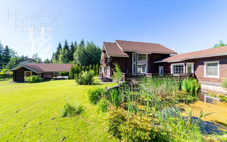 2-этажный коттедж 350 м² с отделкой